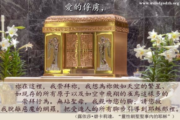 我朝拜祢，愛的俘虜
