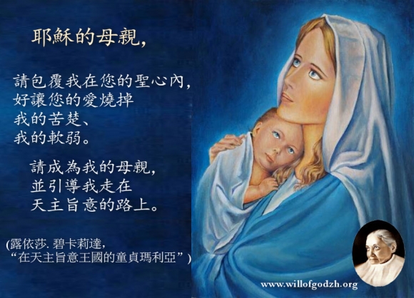 請您指導我走天主旨意之道
