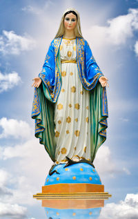 瑪利亞被稱為“新夏娃”，因為她是擁有天主旨意的受造人